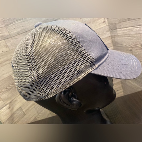 Hook & Tackle Hat Adjustable Mesh Back SnapBack  Blue/gray Cap Hat - Picture 6 of 12